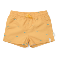 Swim Trunks - Seashells Sunny Yellow