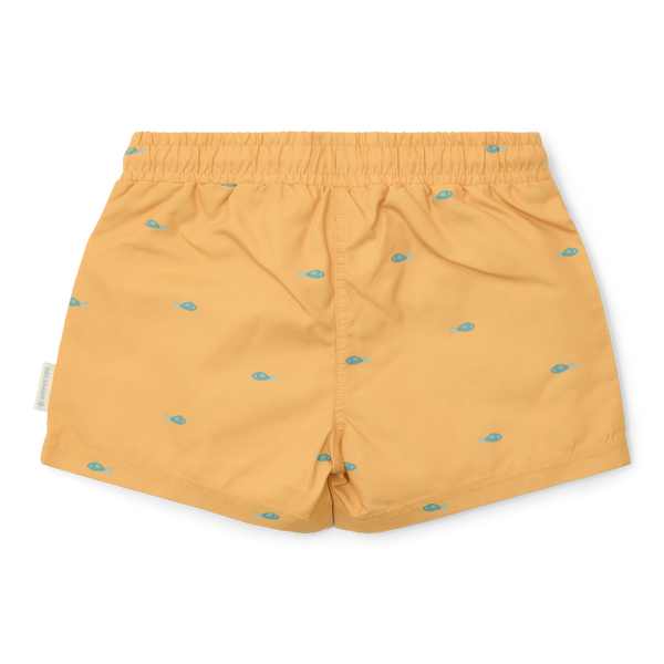 Swim Trunks - Seashells Sunny Yellow