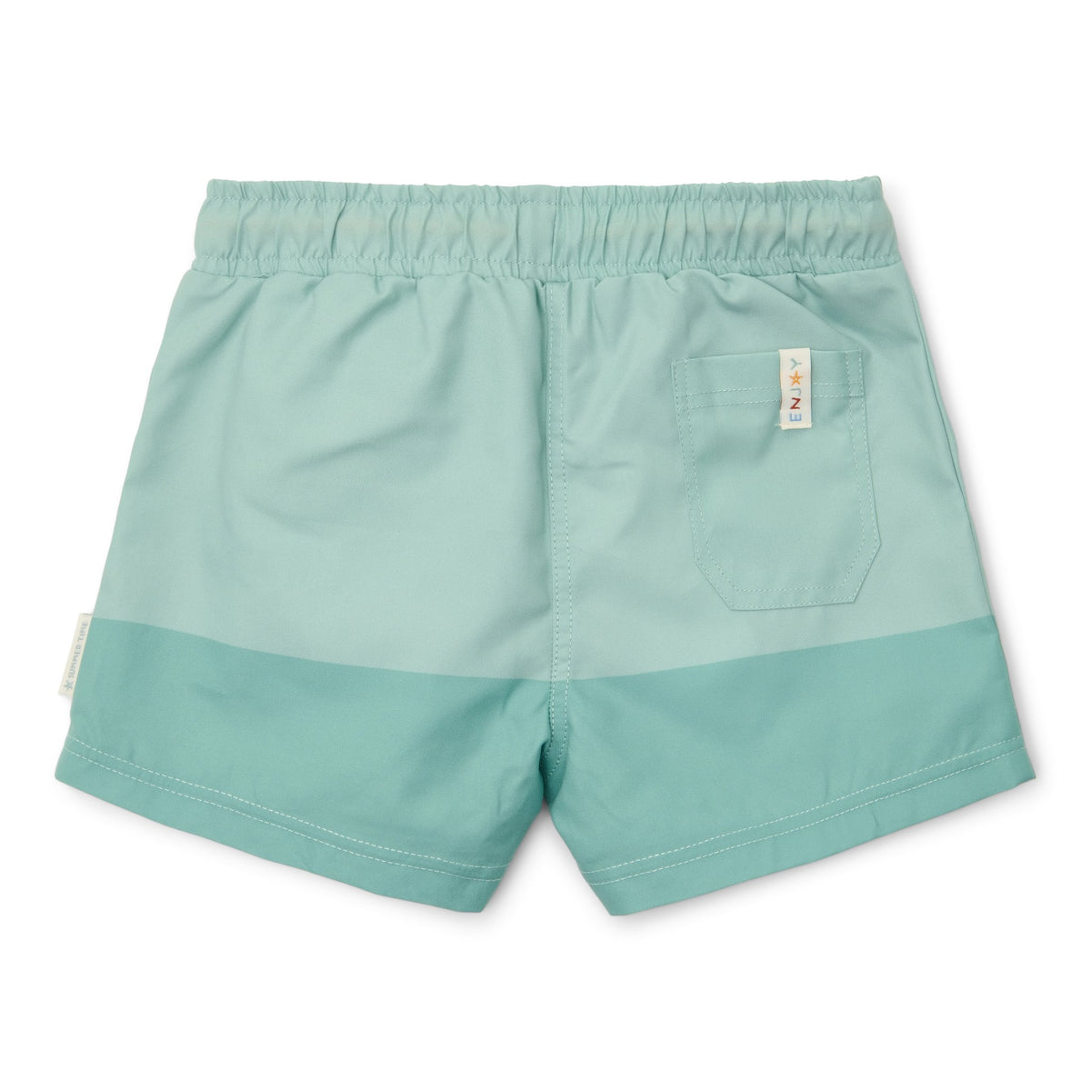 Swim Trunks - Seashells Surf Blue