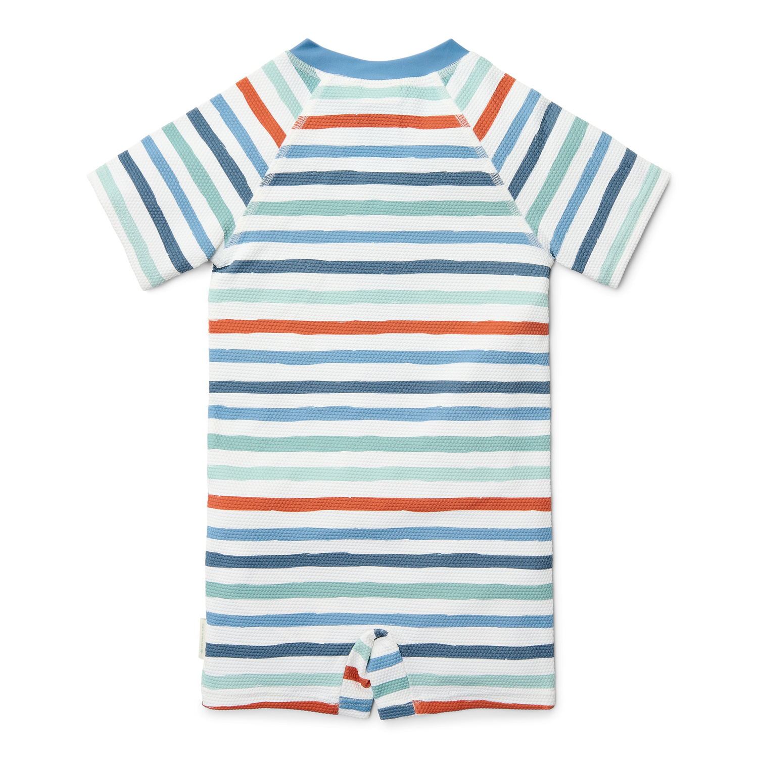 Swimsuit Short Sleeves - Stripes Multicolour