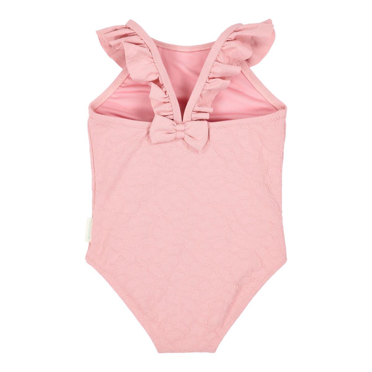 Swimsuit with Ruffles | Dreamy Pink Rose