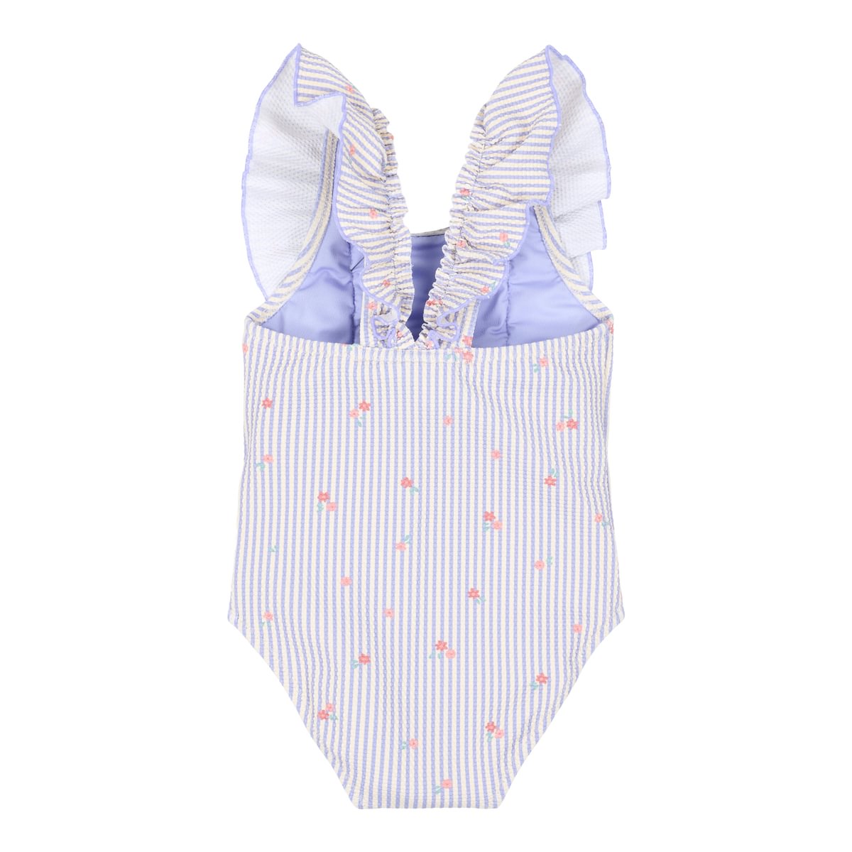 Swimsuit with Ruffles | Dreamy Stripes
