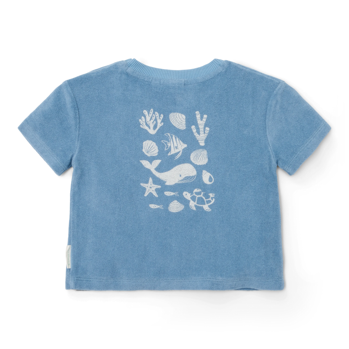 T-Shirt & Shorts Set - Sea Life Ocean Blue