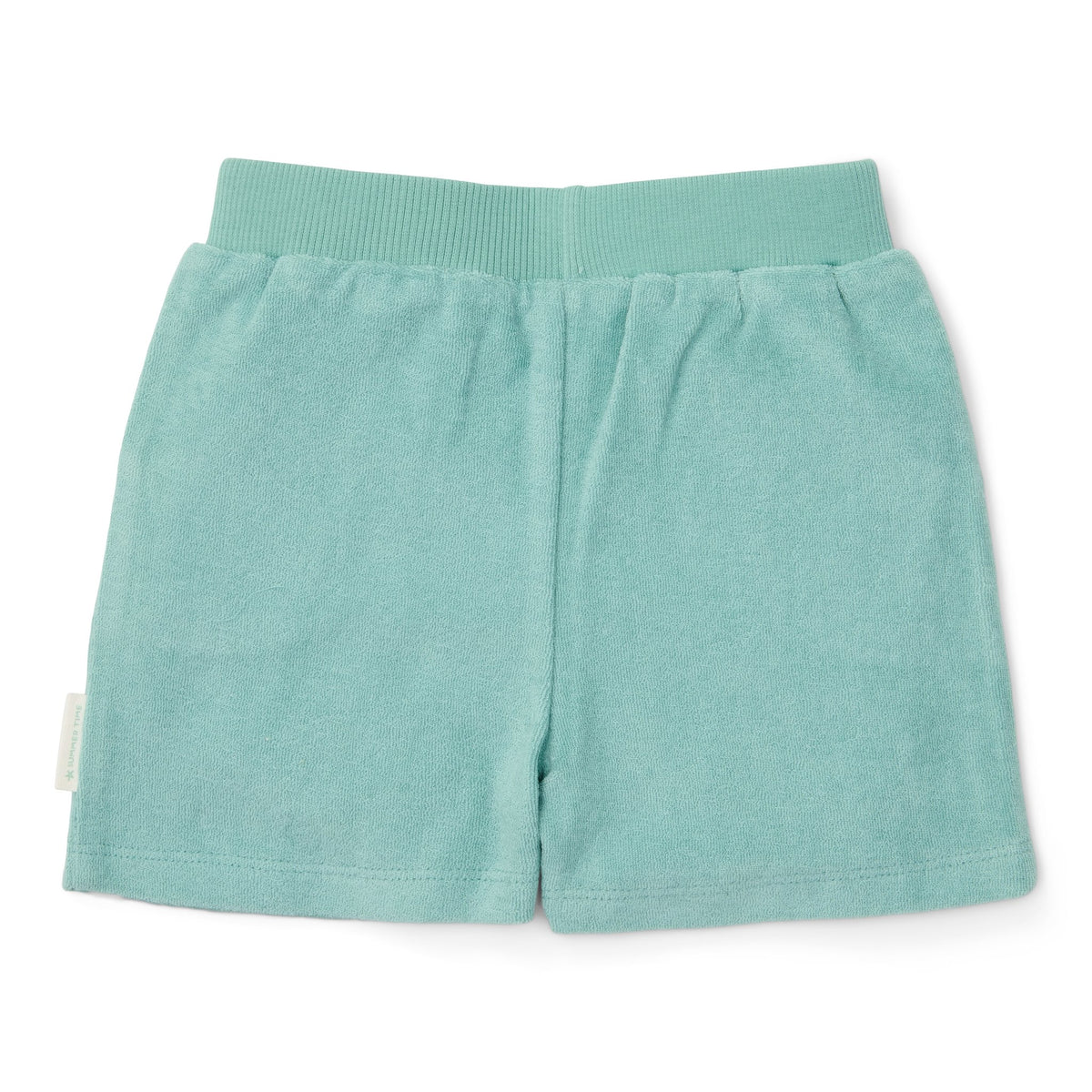T-Shirt & Shorts Set - Seashells and Stripes Surf Blue