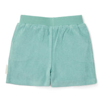 T-Shirt & Shorts Set - Seashells and Stripes Surf Blue