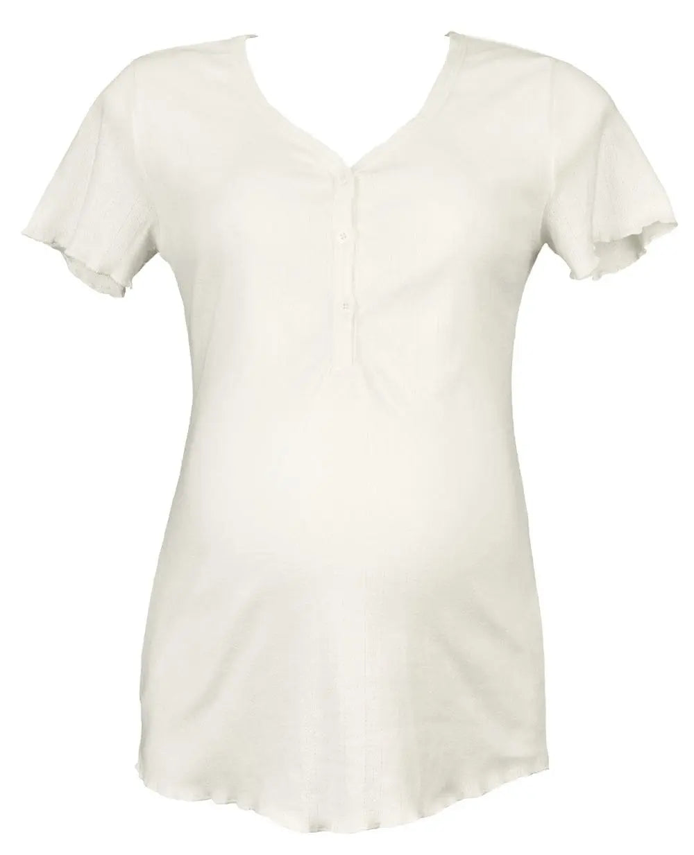 Maternity and nursing t-shirt Trousseau natural