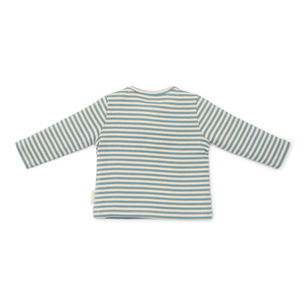 T-Shirt Long Sleeve - Stone Blue Stripe