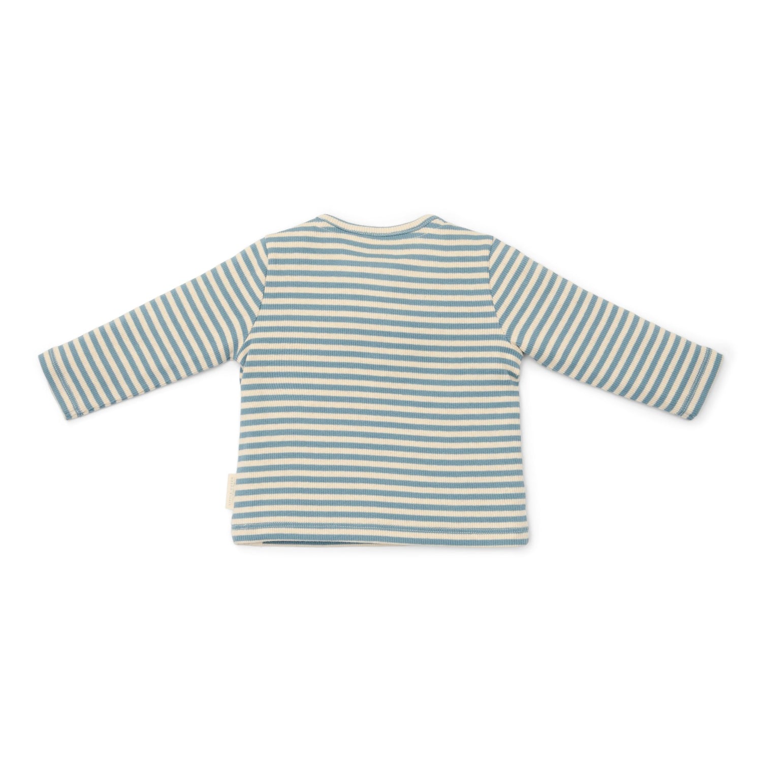 T-Shirt Long Sleeve - Stone Blue Stripe