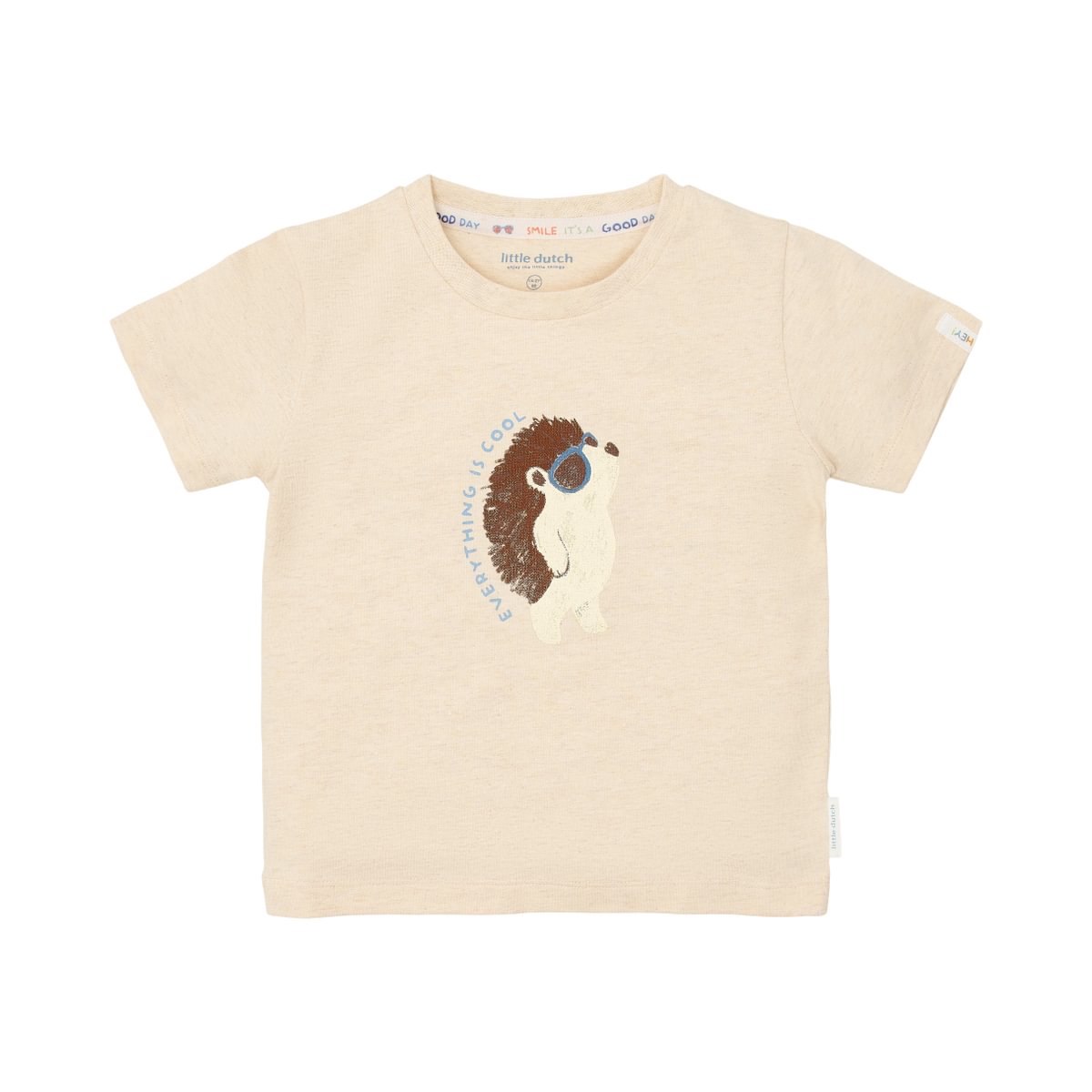 Short Sleeve T-Shirt | Biscuit Melange