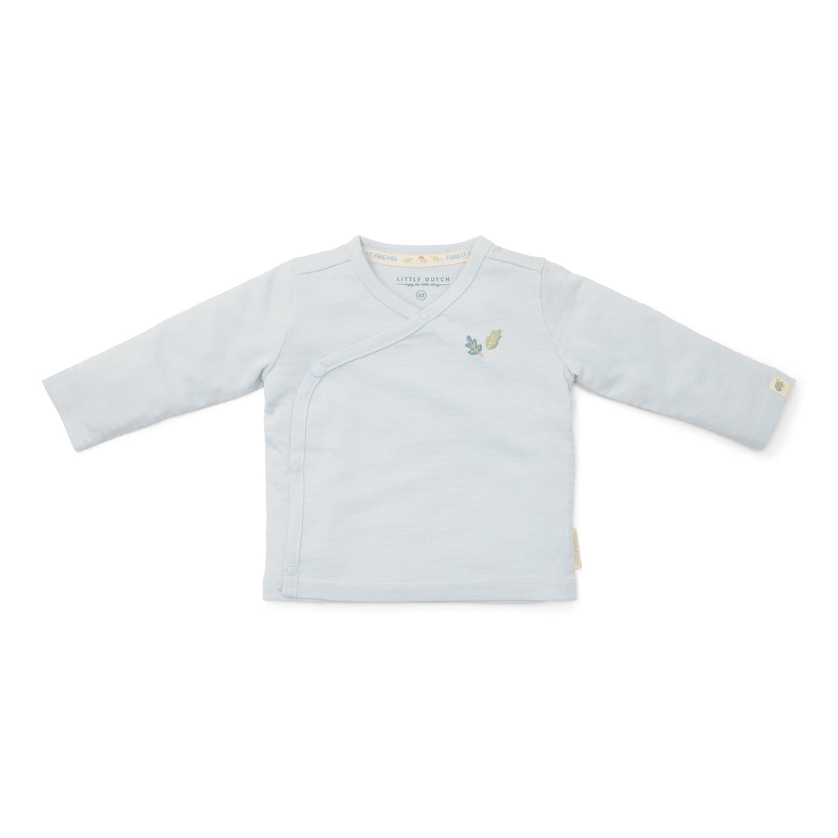 T-Shirt Wrap Long Sleeve - Baby Blue