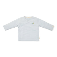 T-Shirt Wrap Long Sleeve - Baby Blue