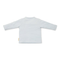 T-Shirt Wrap Long Sleeve - Baby Blue