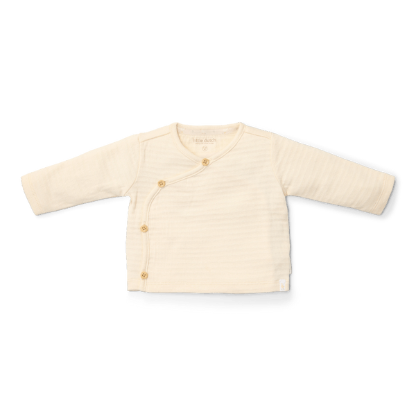 T-Shirt Wrap Long Sleeve Creme | Newborn Naturals