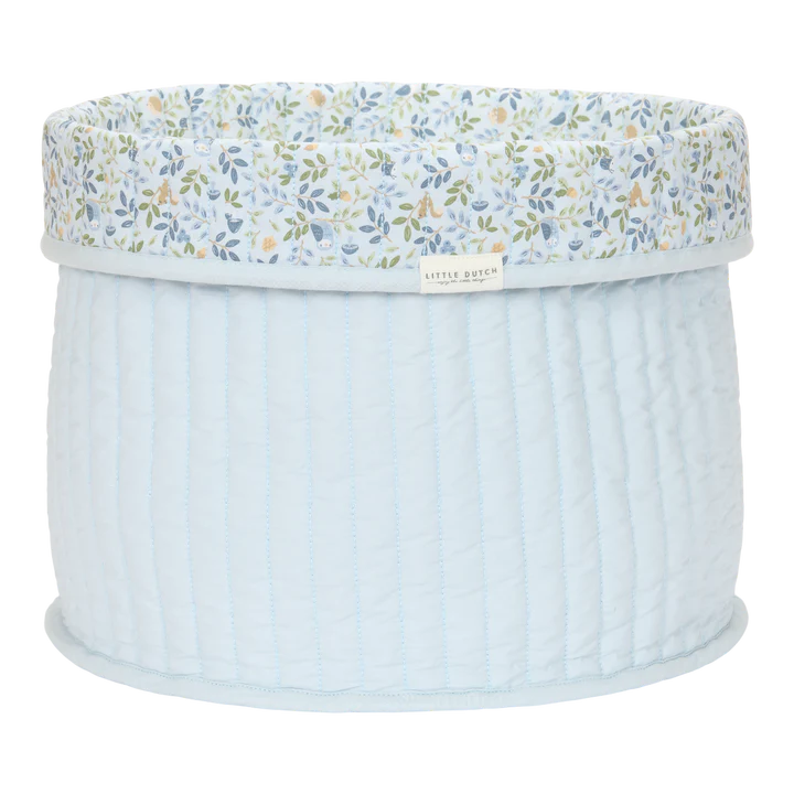 Quilted Storage Basket Large Forest Adventure