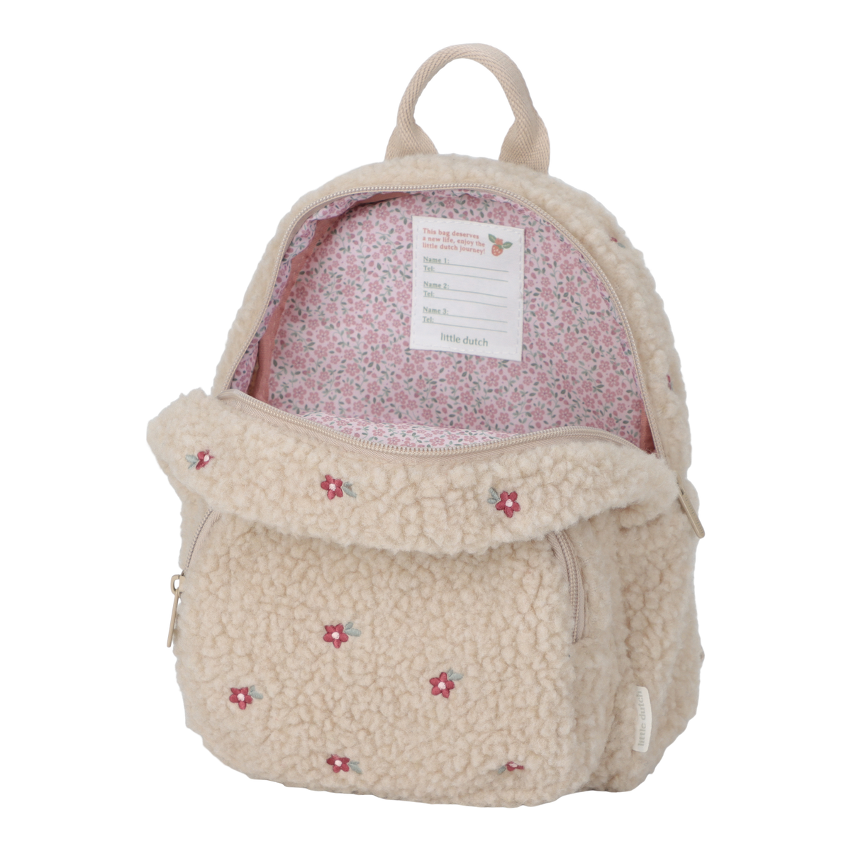 Kids Teddy Backpack Sand
