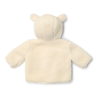 Teddy Cardigan Off White | Newborn Naturals
