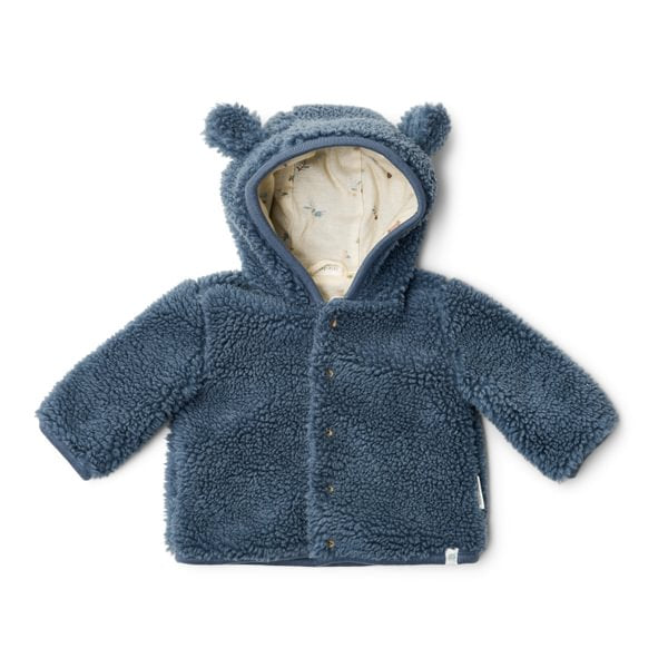 Teddy Cardigan Stone Blue | Forest Friends