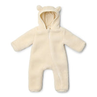 Teddy One Piece Suit Off White | Newborn Naturals