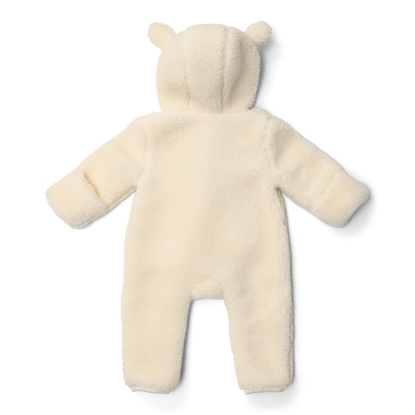 Teddy One Piece Suit Off White | Newborn Naturals