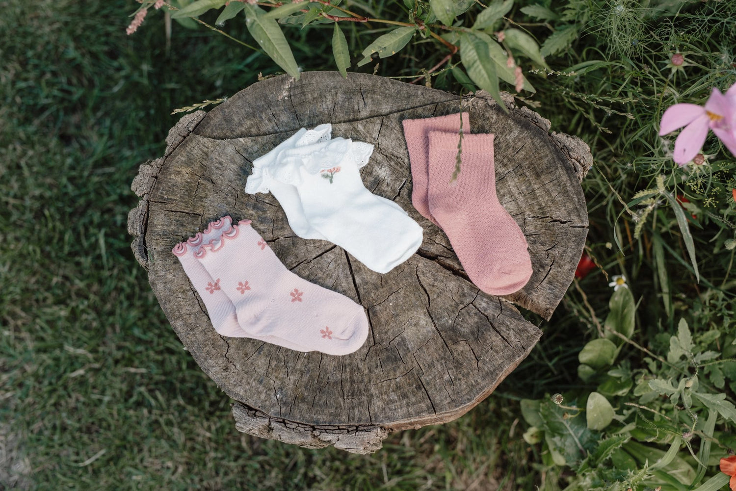 3-pack Socks Multi Fairy Garden