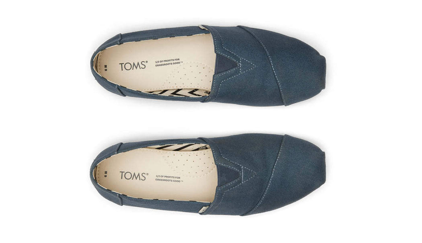 Men's Heritage Canvas Espadrille Dark Slate