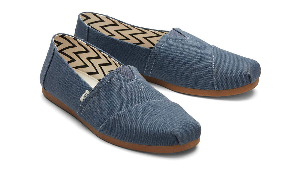 Men's Heritage Canvas Espadrille Dark Slate