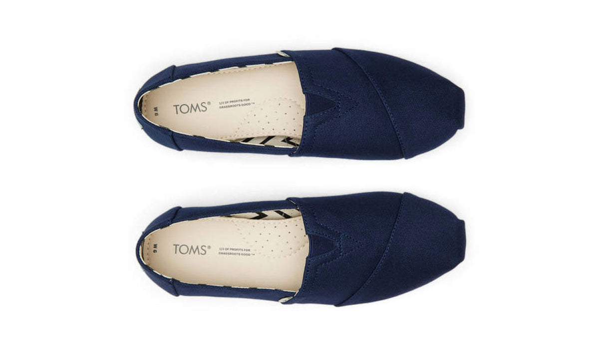 Men's Alpargata Classic - Navy Recycled Cotton Canvas