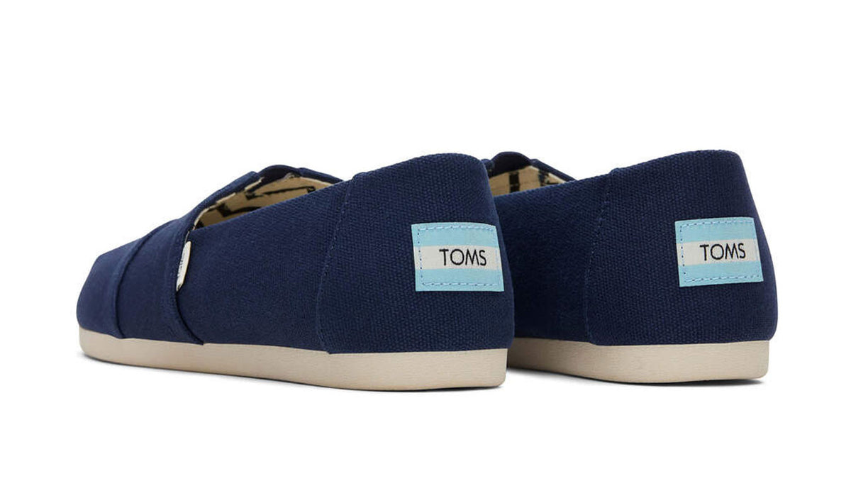 Men's Alpargata Classic - Navy Recycled Cotton Canvas