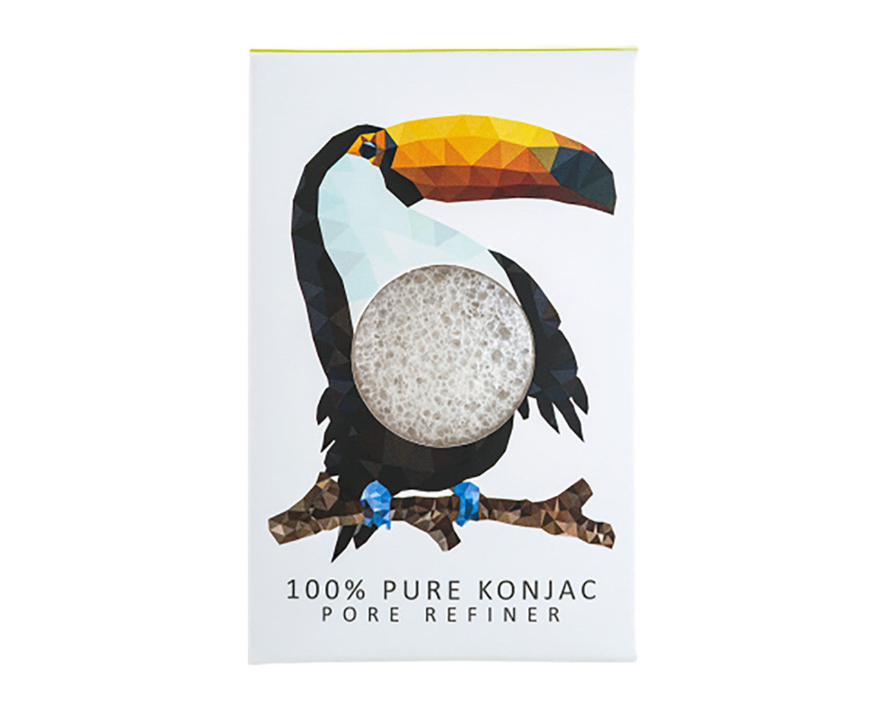 Konjac Mini Pore Refiner Rainforest Toucan