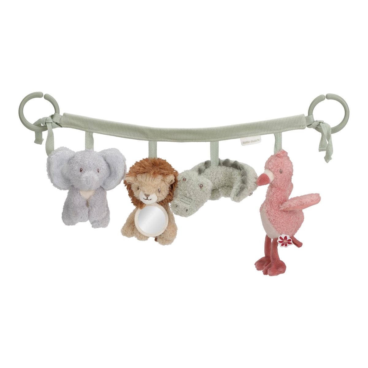 Carseat Toy Chain | Safari Friends