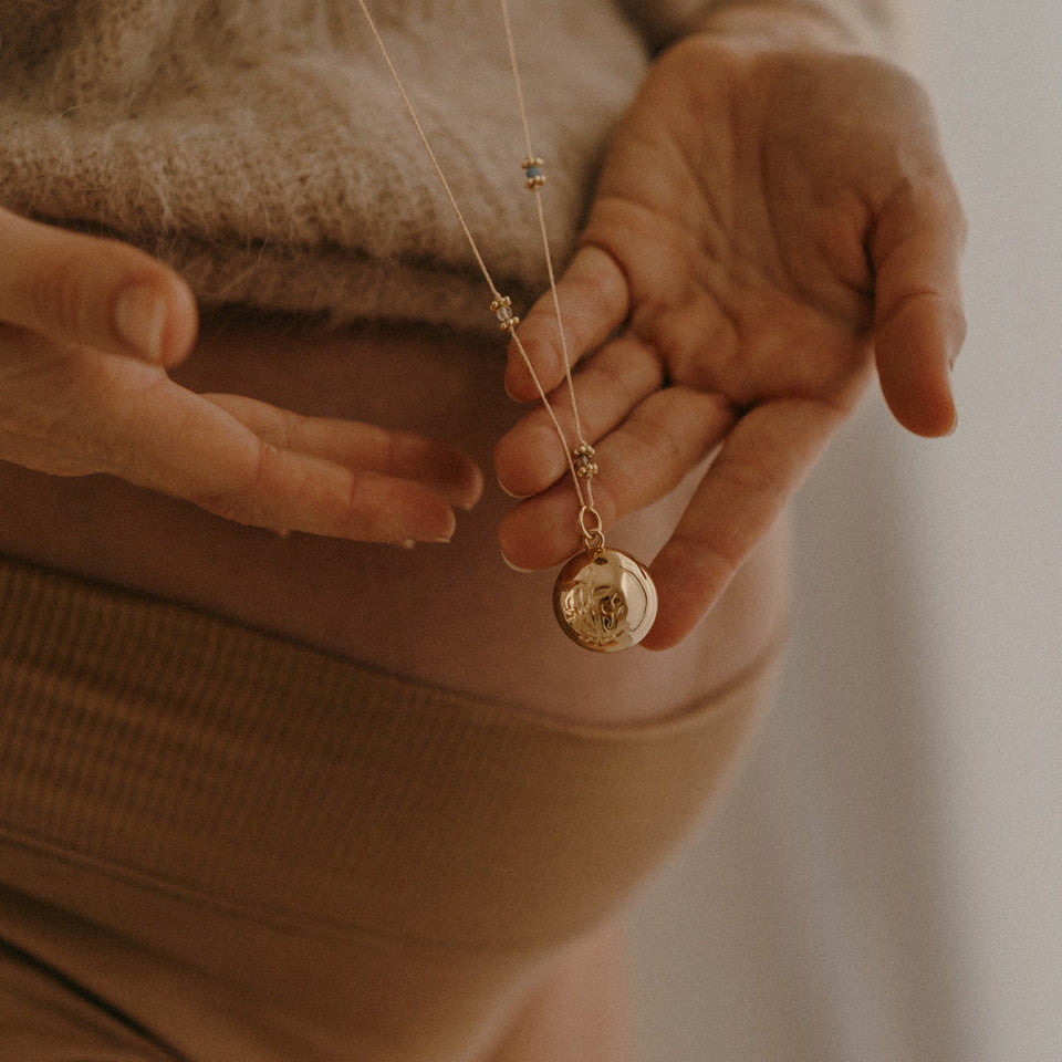 TREE OF LIFE Pregnancy Necklace on Cord