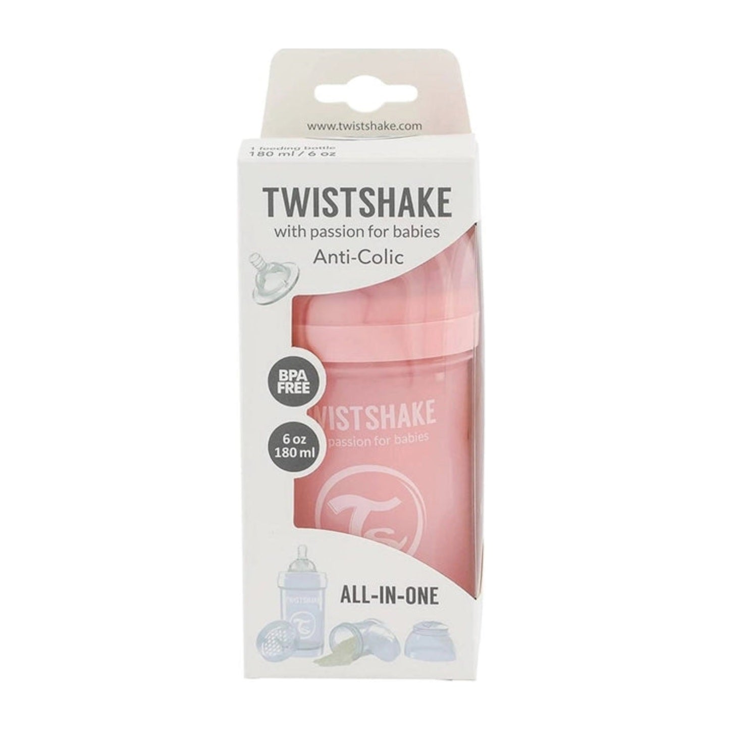 Anti-Colic Baby Bottle 180ml Twistshake