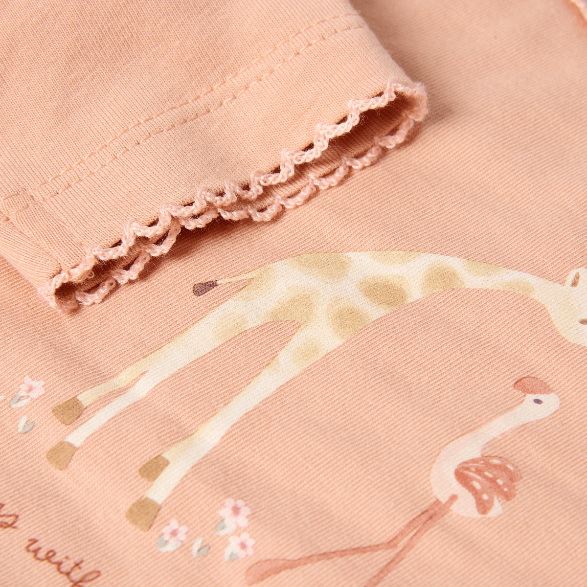 Two-Piece Pyjamas Pastel Rose Flamingo