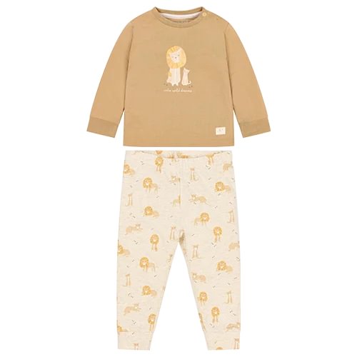 Two-Piece Pyjamas Soft Tan Lion