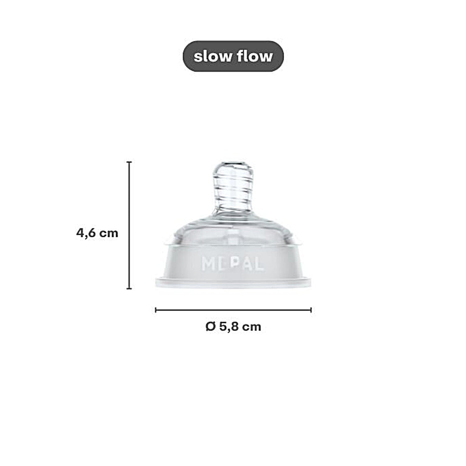 Set of Bottle Teat Mepal Mio 2 pcs