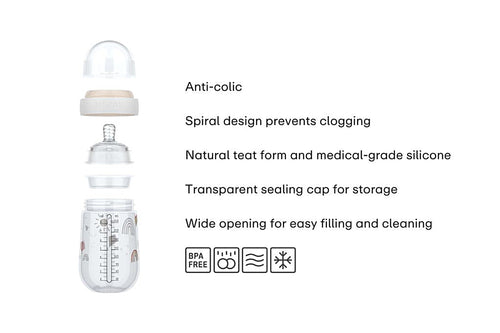 Baby Bottle Mepal Mio 165ml - Fairy Garden