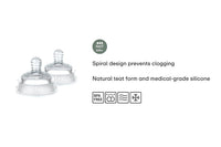 Set of Bottle Teat Mepal Mio 2 pcs