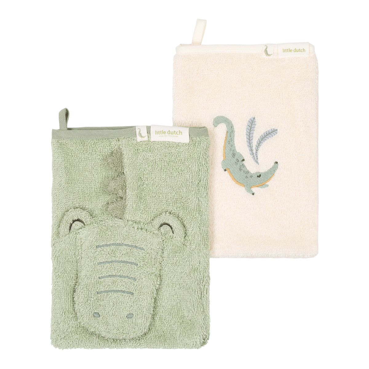 Washcloths Set | Crocodile