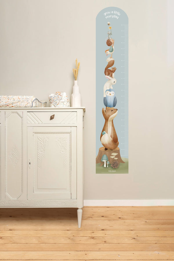 Growth Chart Wall Decal - Forest Friends