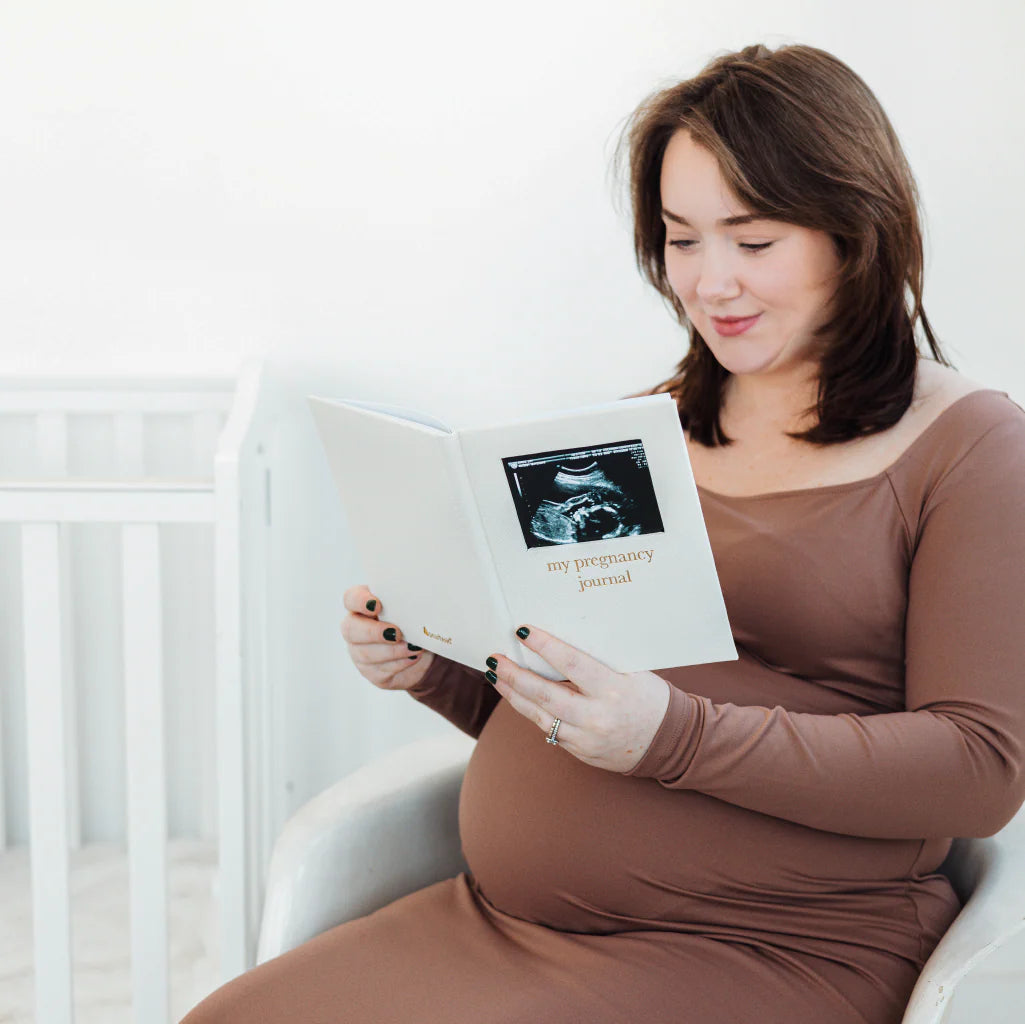 Linen Pregnancy Journal