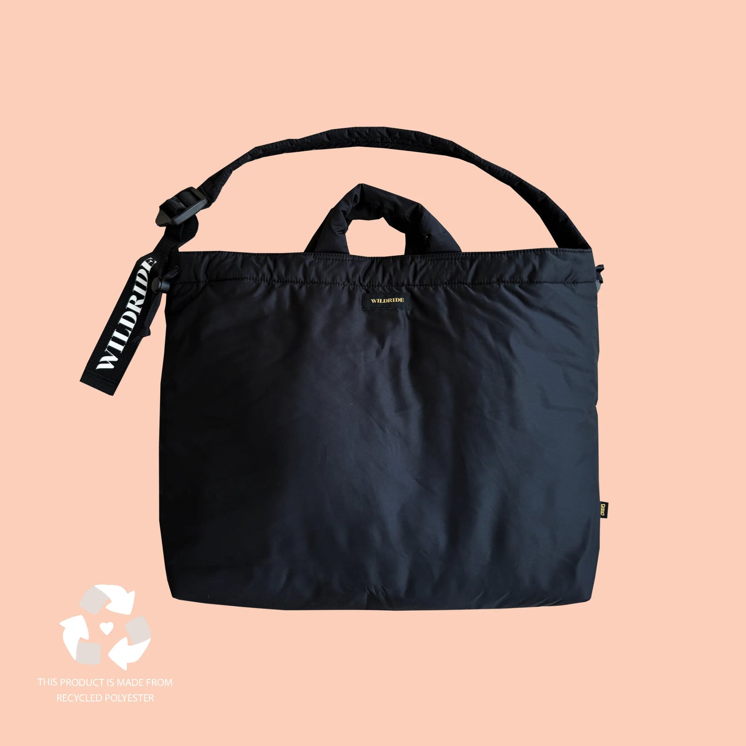 Shoulder Diaper Bag | Black