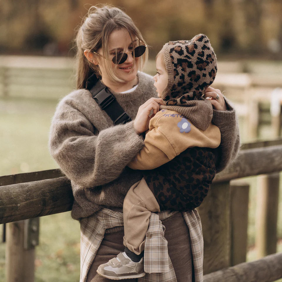 Toddler Carrier | Brown Leopard