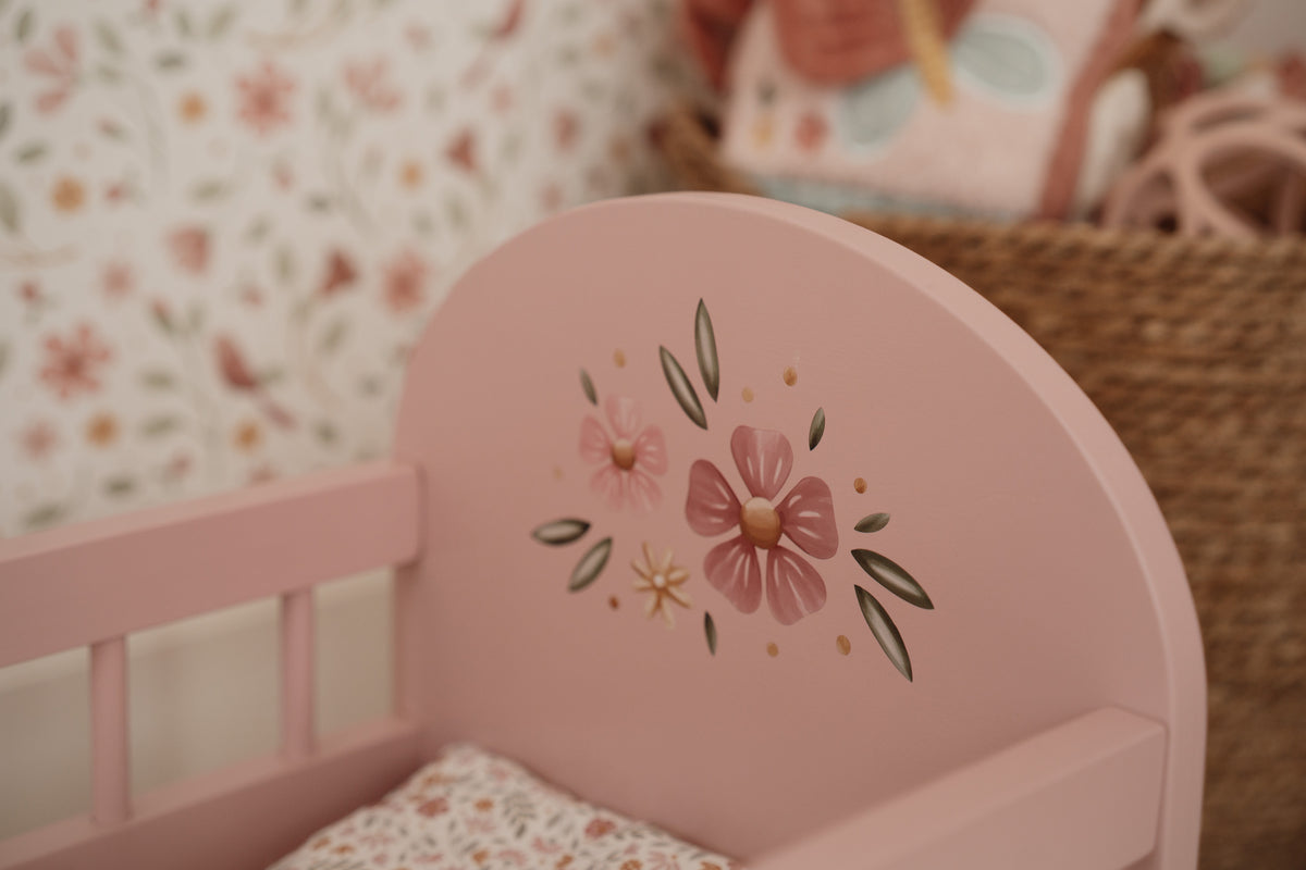 Wooden Doll Bed FSC