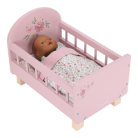 Wooden Doll Bed FSC