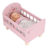 Wooden Doll Bed FSC