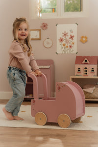 Wooden Doll Pram FSC