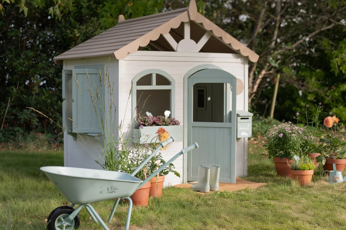 Wooden Garden Playhouse FSC
