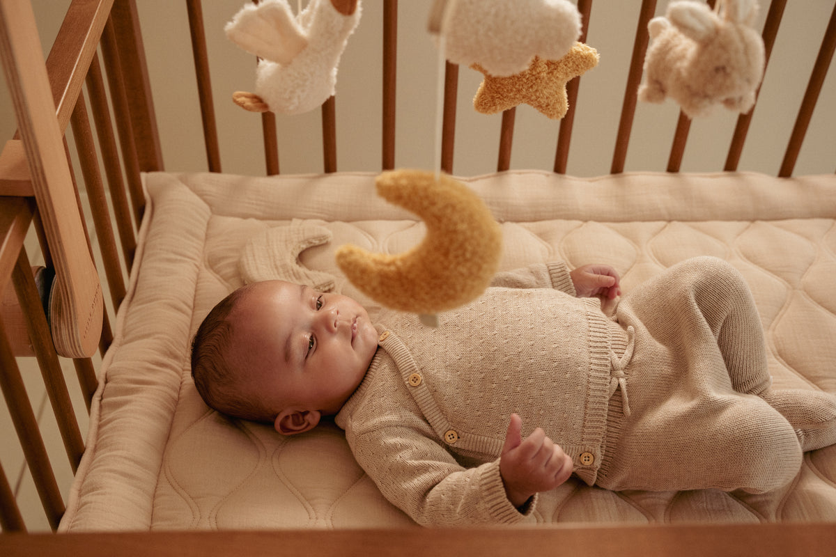 Wooden Music Mobile FSC - Newborn Naturals