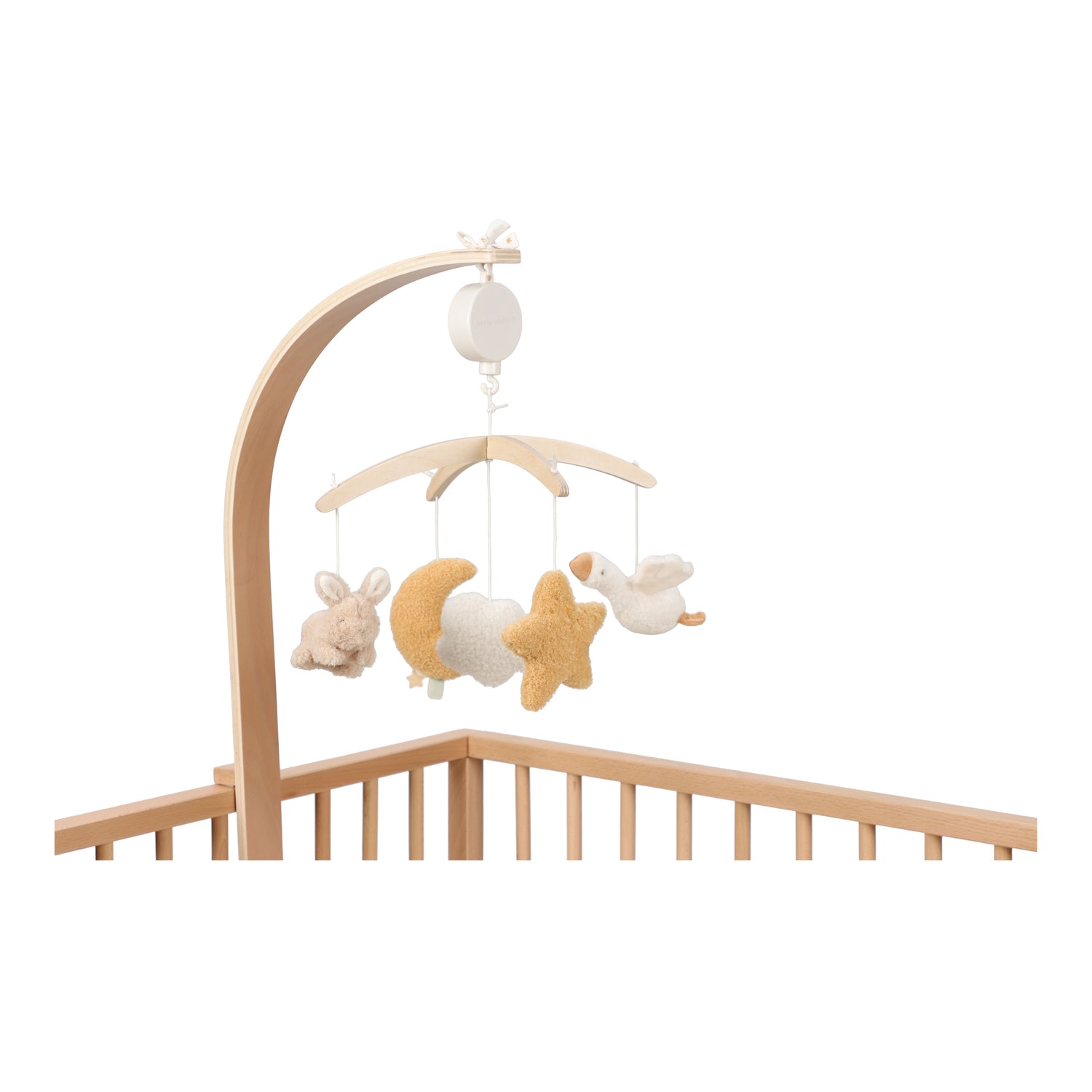 Wooden Music Mobile FSC - Newborn Naturals