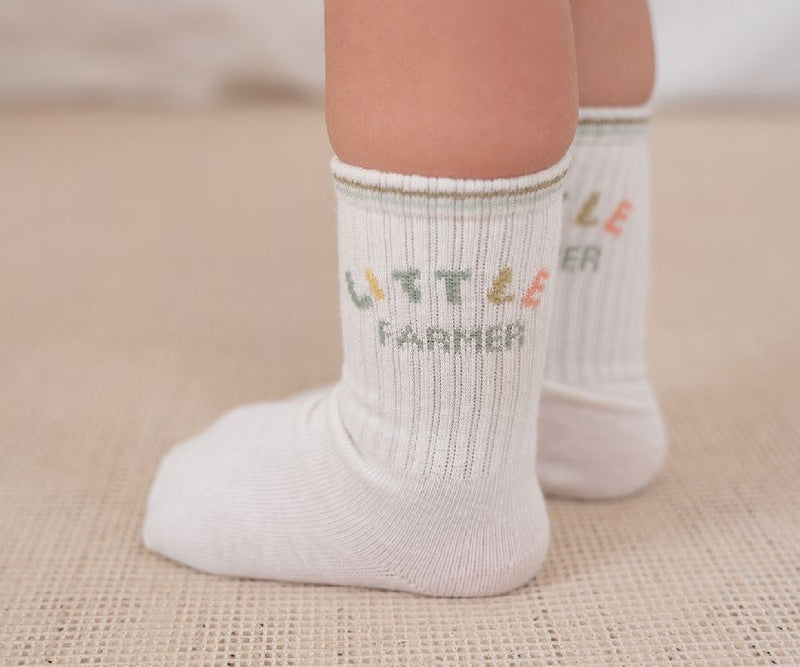 3-pack Socks Little Farm / Stripes